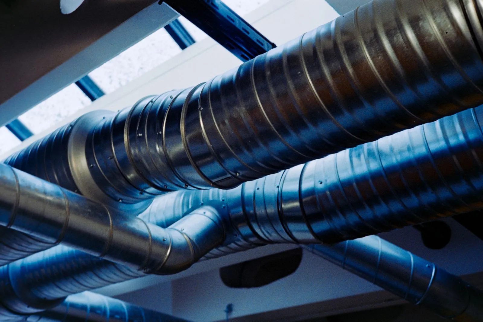 Metal ventilation ductwork